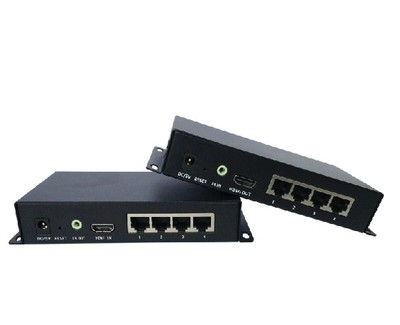 HDMI 1進(jìn)4出網(wǎng)線延長(zhǎng)器 實(shí)現(xiàn)高效安全的多路音視頻分發(fā)